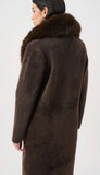 Detachable Faux Fur Shawl Collar