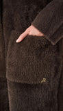 Detachable Faux Fur Shawl Collar
