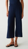 Medina Smocked Waist Crop Pant