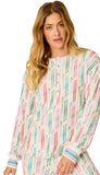 Long Sleeve Pj Top-Apres All Day