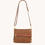 VIP Medium-Brush Gold ,Red Zip