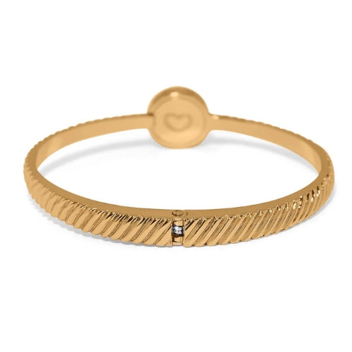 Illumina Celeste Dome Hinged Bangle