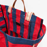 Beach Tote-Canvas Stripe