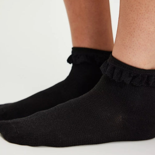 Beloved Waffle Knit Ankle Sock