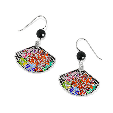 Contempo Medallion Duo French Wire Earrings