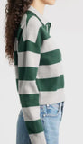 Lennon Double Collar Rugby Stripe