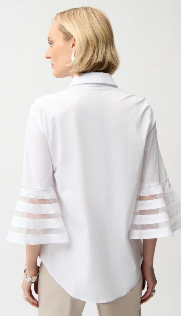 Poplin Straight Blouse