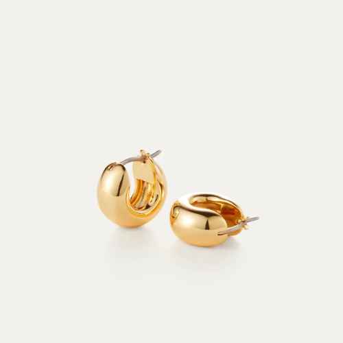Mini Tome Hoop Earrings