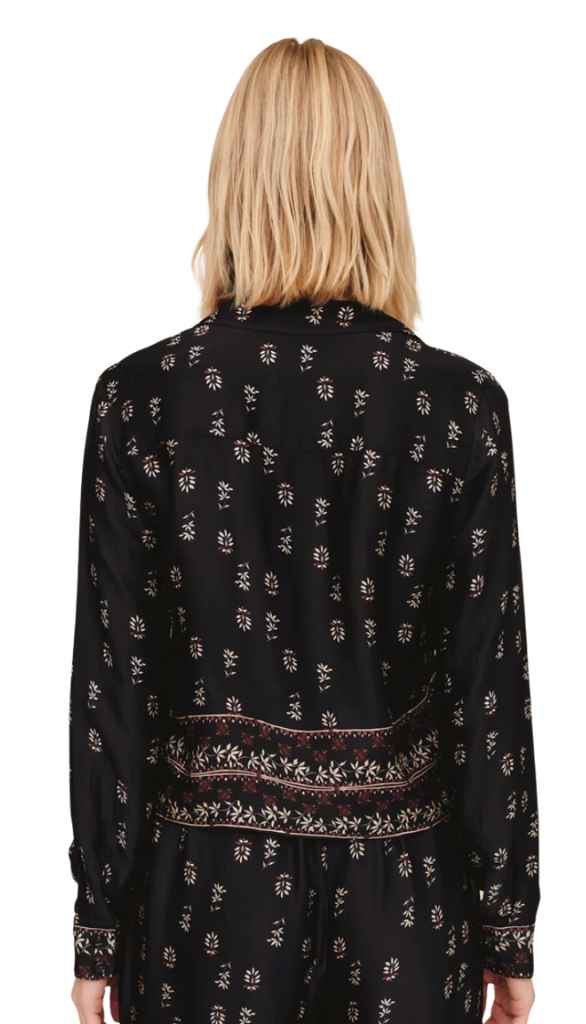 Long Sleeve Crop Shirt