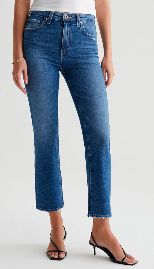 Saige Crop High Rise Straight - ALID