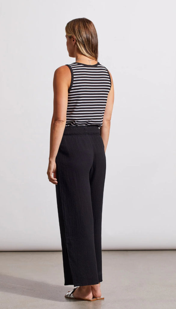 Wide-leg Gauze Pant