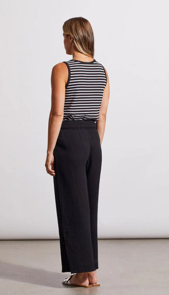 Wide-leg Gauze Pant