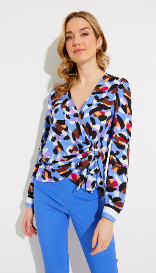 Abstract Print Blouse