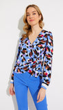 Abstract Print Blouse
