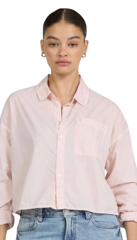 Cap Sleeve Shirt With Cuts