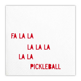 Paper Napkins -Fa La La Pickleball