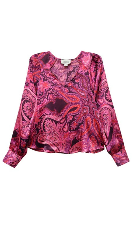 Ines Drape Front Top