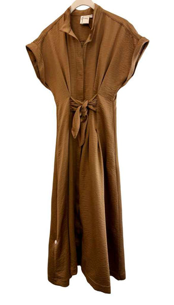 Long Rocky Dress Sueded Back