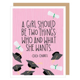 Girl Should Be Quote Graduation