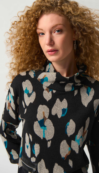 Animal Print Boxy Top