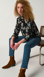 Animal Print Boxy Top