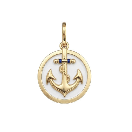 Medium Pendant-True North Compass, Gold