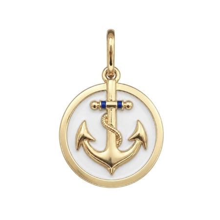 Medium Pendant-True North Compass, Gold