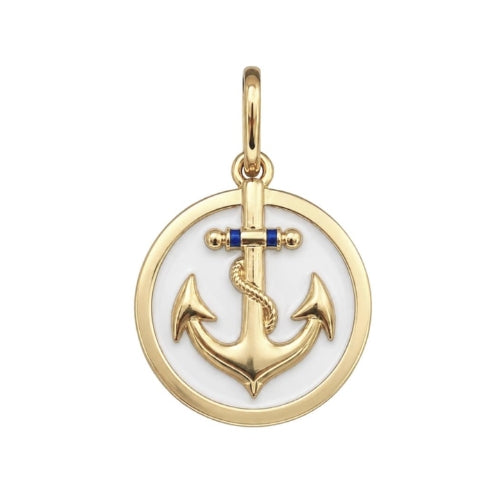 Medium Pendant-Gratitude Anchor, Gold
