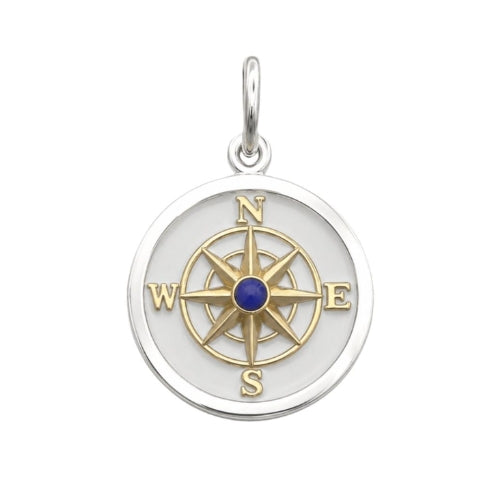 Medium Pendant-True North Compass, Mix