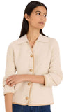 Velvet Cord Knit Jacket