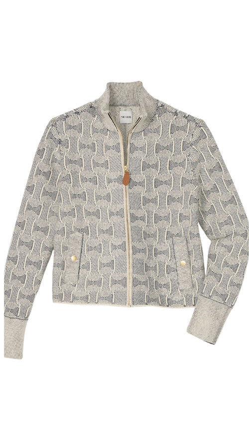 Dapper Swirl Knit Jacket