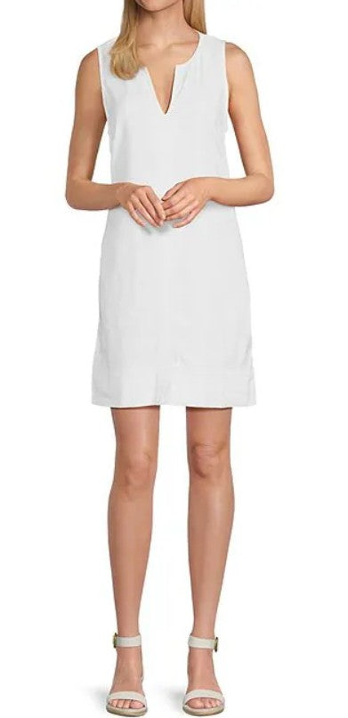 Palm-A-Dora Split Neck Dress