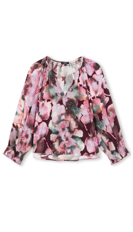 Ines Drape Front Top