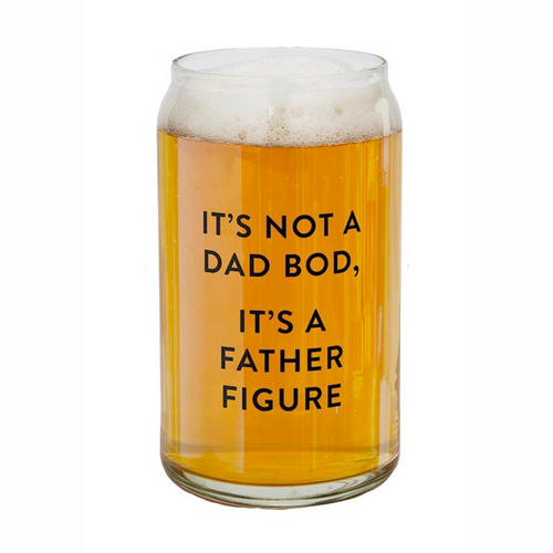 Beer Can Glass Dad Bod