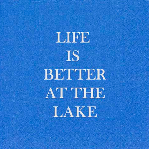 Napkin - Life Is Better At Lake