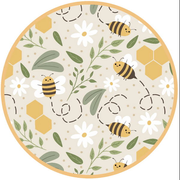Happy Honey Bees Convertible Pajamas 3-6M