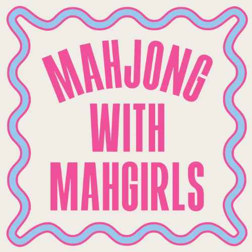 Mahjong Cocktail Napkin-Mahjong with Mahgirls