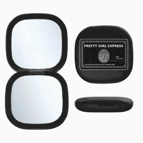 Led compact mirror-Pretty girl express