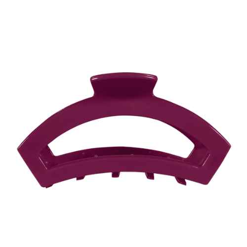 Open medium hair clip-Mulberry
