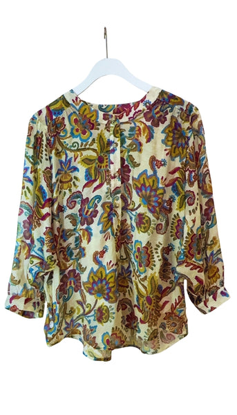 Dolman Sleeve Wide Blouse