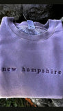 NH Embroidered Crew Neck Sweatshirt