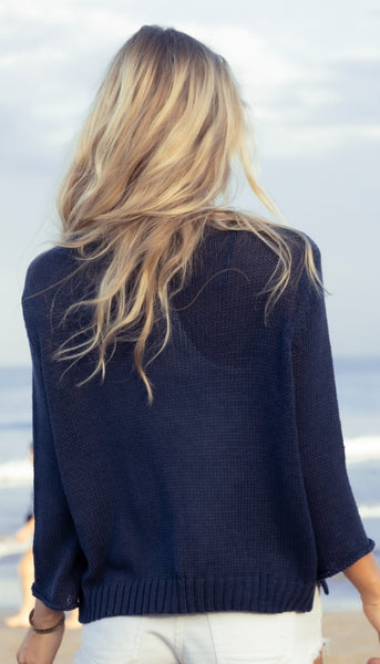 Lexie 3/4 Sleeve V Neck