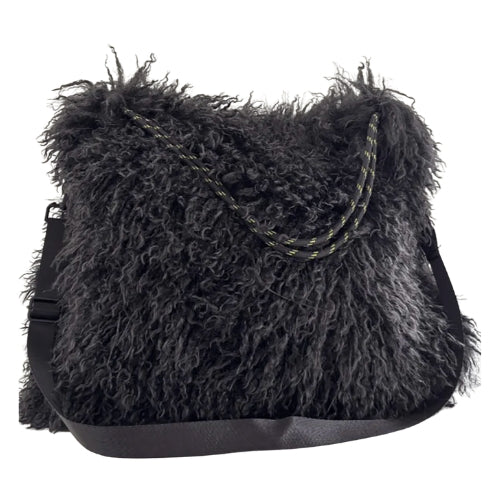Tisah-Hairy Bag - Anthra