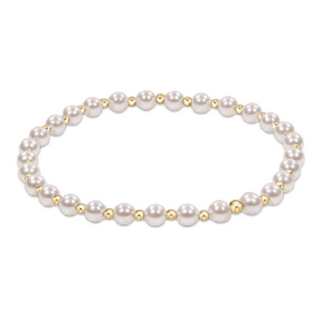 Classic Gold 4mm Bead Bracelet