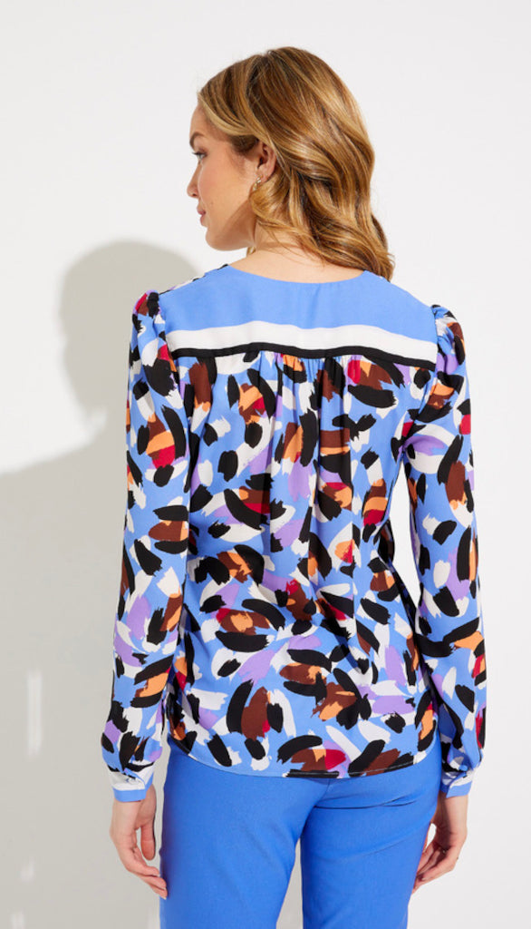 Abstract Print Blouse