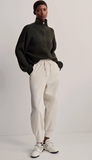 Carmen Rib Knit Zip Through