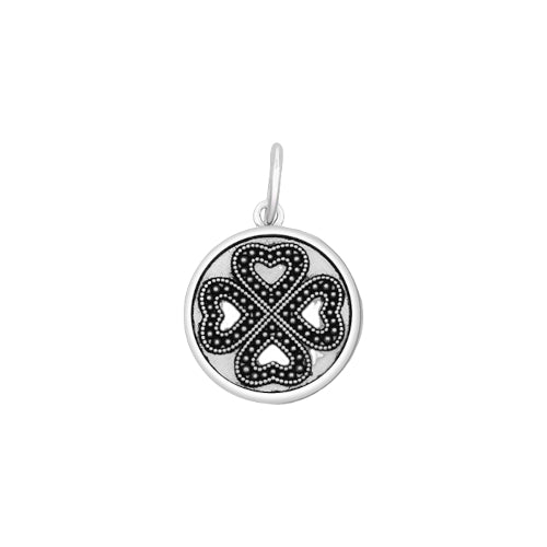 Four Leaf Clover Small Pendant - Silver