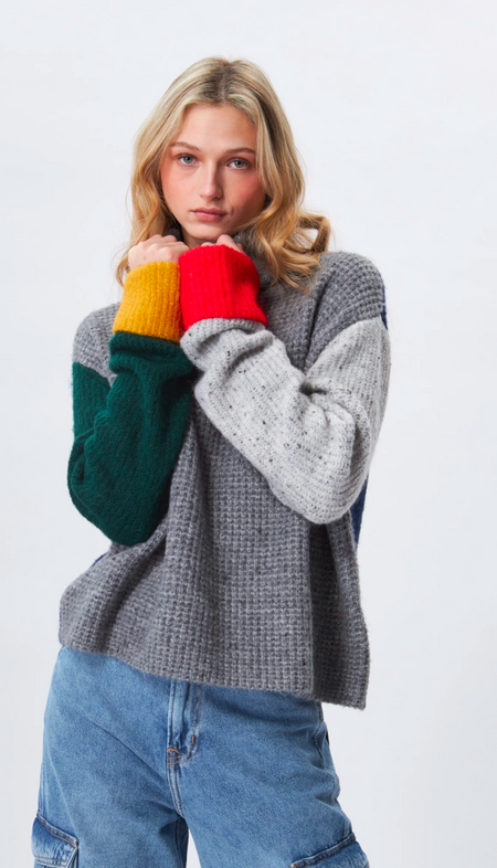 Blouson Sleeve Sweater