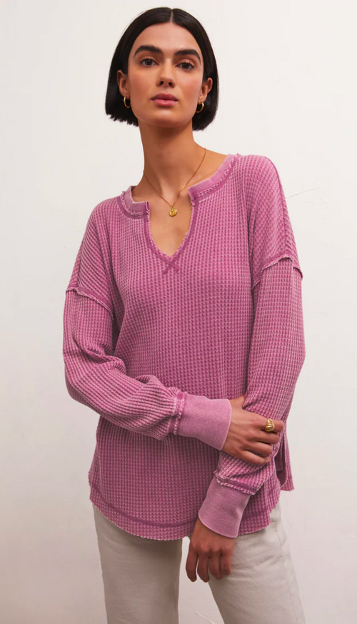 Driftwood Thermal Long Sleeve Top