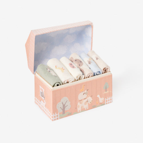On The Farm- 6Pk Socks